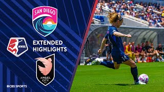 San Diego Wave FC vs. Angel City FC: Extended Highlights | NWSL | CBS Sports