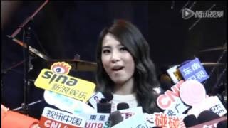 20131213 Hebe田馥甄北京首唱會 呼吁歌迷獻愛心做公益