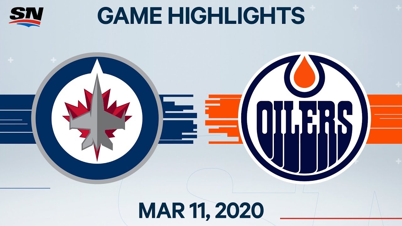 NHL Highlights | Jets Vs Oilers – Mar. 11, 2020 - YouTube