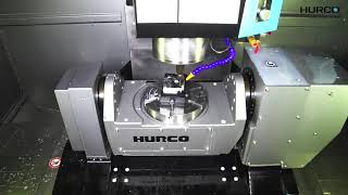 HURCO 5 AXIS VMC MODEL VMX30Ui MACHINING BONE PLATE