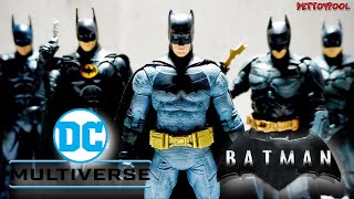 【DCマルチバース】BVSバットマンを歴代バットマンフィギュアと比較しながらレビューしていきます！！