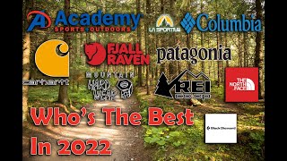 What Are The Top 5 Outdoor Brands in 2022? |  Best Outdoor Apparel Brands