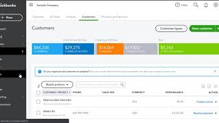 Student Tutorials Chapter 2: Navigating QuickBooks Online