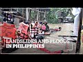 At least 25 killed and 13,000 displaced by landslides, flooding in Philippines