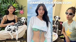 Vacation Vlog | family trip, xena at the beach ☀️