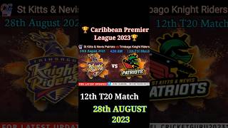 St kitts vs TKR 12th T20 Match 28th August 2023 | #jackpotmatch #CPL2023 #shortsfeed #shorts