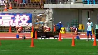 女子 200m 関東高等学校陸上競技大会-2012.6.17-4