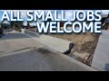 🔊 How To Build  Small Concrete Retaining Wall | ☎️ All Access 510-804-4646