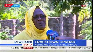 Civil society groups in Mombasa condemn NGO board