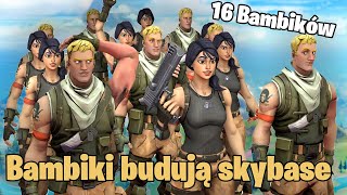 😄 ZBUDOWALIŚMY NAJLEPSZY SKYBASE BAMBIKÓW 😄 *największy w Polsce*