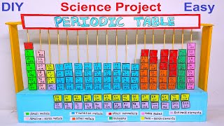periodic table model 3d making science project | DIY | howtofunda @craftpiller | chemistry project