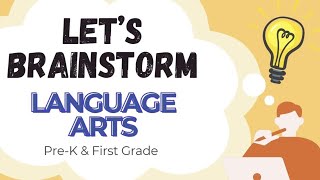 🧠 Curriculum Brainstorming! | Language Arts 📚 | Pre-K & 1st Grade