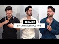 4 Tops to Make You Look Stylish | Coofandy ft. Alex Costa