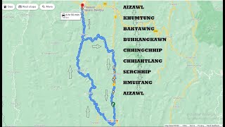 Aizawl-Khumtung-Baktawng-Chhingchhip-Chhiahtlang-Serchhip-Hmuifang-Aizawl ride|| PART-3/3