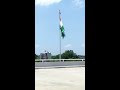 chandigarh international airport flag and aeroplane landing hd