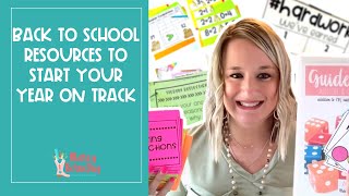 Back to School Resources Your Classroom NEEDS!