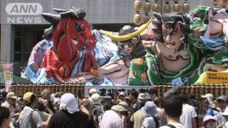 復興への祈りを込めて「東北六魂祭」開幕（2011/07/16「ANNスーパーJチャンネル」放送）