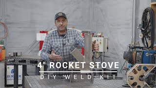 4 inch Rocket Stove DIY Weld Kits