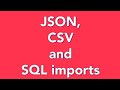 Import and export CSV data with mySQL