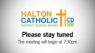 August 18, 2020 Special Board Meeting of the Halton Catholic District School Board
