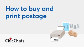 How to buy and print postage | Chit Chats Tutorials 2019