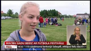 Mācību gadu beidz ar futbola festivālu