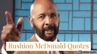 Rushion McDonald  Best Quotes on Impact Theory