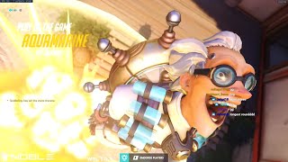 Aquamarine Insane Junkrat Main - POTG! [ Overwatch Season 30 Top 500 ]