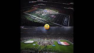 SUPER BOWL VS WORLD CUP FINAL 💀 #shorts #football #fifa #nfl #superbowl #futbol