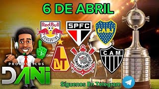 Pronósticos Deportivos Copa Libertadores Jueves 6 De Abril Predicciones Copa Libertadores Jueves 6