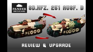 The Best Sd.Kfz. 251 in Lego Review and Upgrade tutorial!