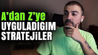 A'DAN Z'YE NASIL BİR STRATEJİ İZLİYORUM? SPOT VE MARJİN TRADE NASIL VE NE ZAMAN YAPILIR?