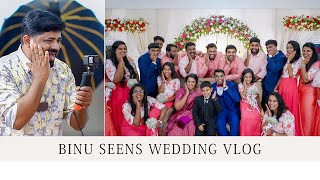 ചെകിടത്ത് അടിച്ച് ഒരു കല്യാണം I BINU SEENS WEDDING VLOG I SHERIN I TINU