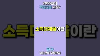 2055년, 국민연금이 사라질수도 있다구요?