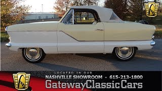 1961 Nash Metroploitian, Gateway Classic Cars Nashville#653