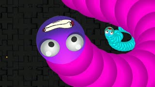 Worms Zone Cacing Epic slitherio Gameplay Biggest snake game world record 2021 World biggest snake