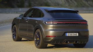 New Porsche Cayenne Turbo E-Hybrid Coupe GT Package 2024/Exhaust Sound, Driving, Exterior, Interior