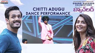 Chitti Adugu Song Dance Performance | #MostEligibleBachelor Grand Success Celebrations Live