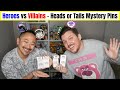 Disney Heroes vs Villains | Heads or Tails Mystery Pin Unboxing