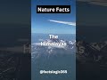 Himalayan Mountains Mind Blowing Facts #mountains #amazingfacts #youtubeshorts