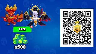 FREE GIFT 🥳 FREE GIFT NEW EVENT 🤯 QR CODE BRAWL STARS 🤩 BRAWL STARS UPDATE