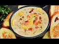 New England Creamy Clam Chowder Soup Recipe - Soooo Comforting!