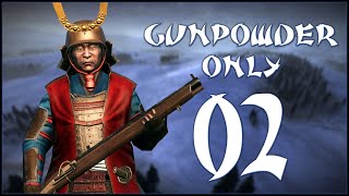 HOLDING OFF THE MORI - Otomo (Legendary Challenge: Gunpowder Only) - Total War: Shogun 2 - Ep.02!