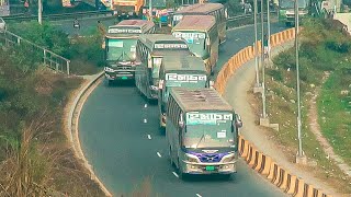 Himachol Express 🔥🔥 || হিমাচল এক্সপ্রেস 😱😱 || Thrilling Bus Driving Himachol Express 🔥🔥