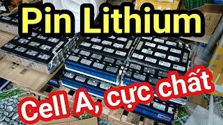 Về lô Pin Lithium tháo khối cực ngon, cell A xịn xò, giá ok - Shop Solar