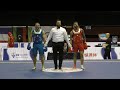 hyx 16th world wushu championships sanda men s 85kg lebanon vs. romania