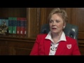 congresswoman kay granger 65 visits her alma mater