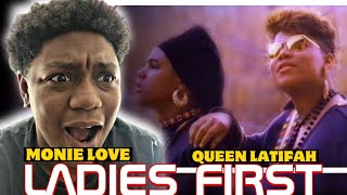 Queen Latifah - Ladies First (feat. Monie Love) Music Video | REACTION