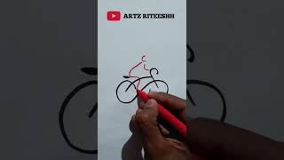 यह चित्र आप भी आसानी से बना सकते है! 😲😮 #artzriteeshh  #shorts #ytshorts #drawings #viralshorts