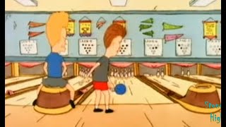 Beavis and Butthead at bowling!